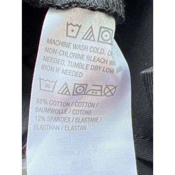 Susan Graver Weekend Premium Stretch Pull On Crop Pants Black Womens Size XS - Picture 5 of 6